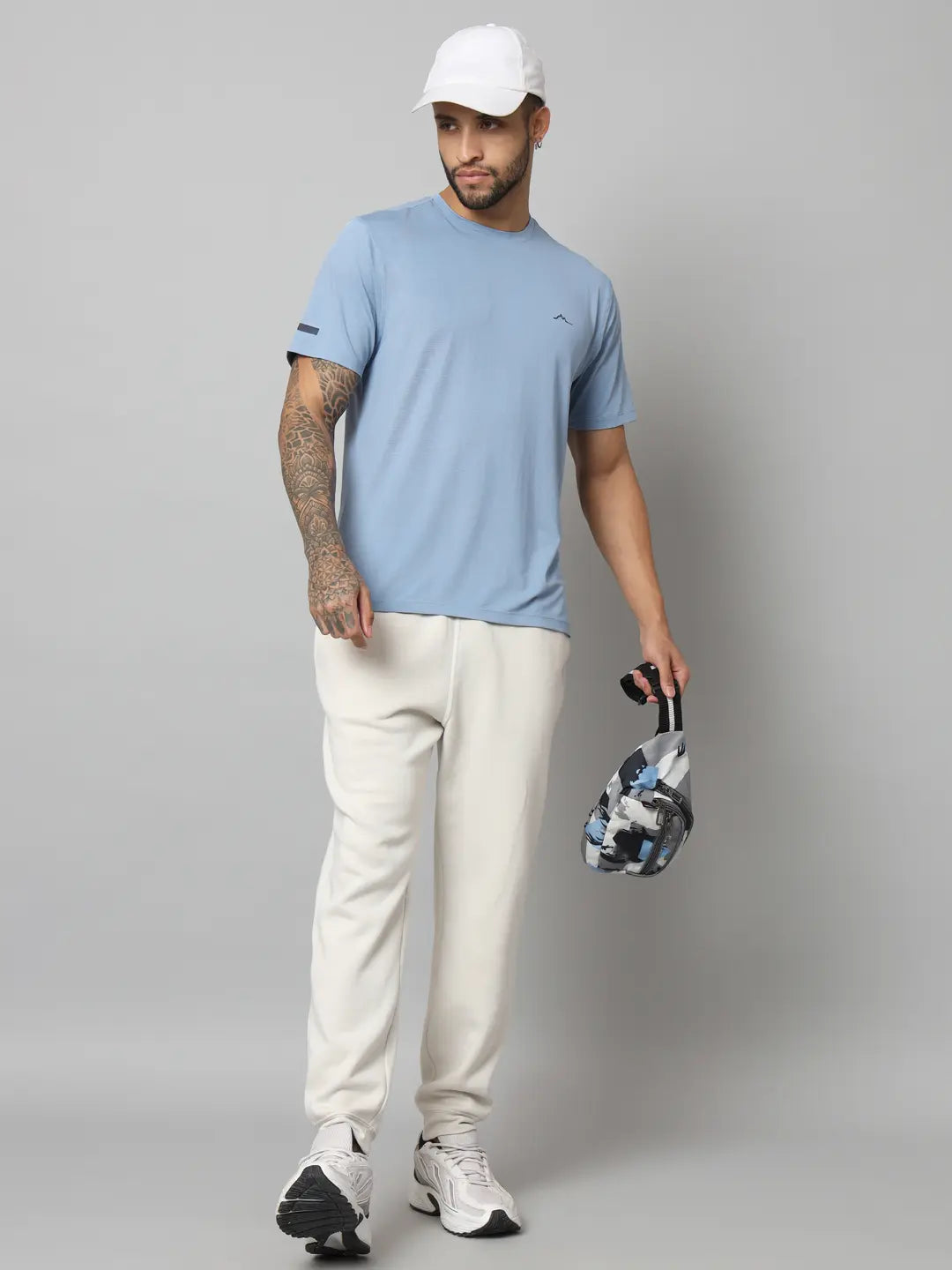 Dusk Blue Men's Ultralight Athletic T Shirt - Reccy