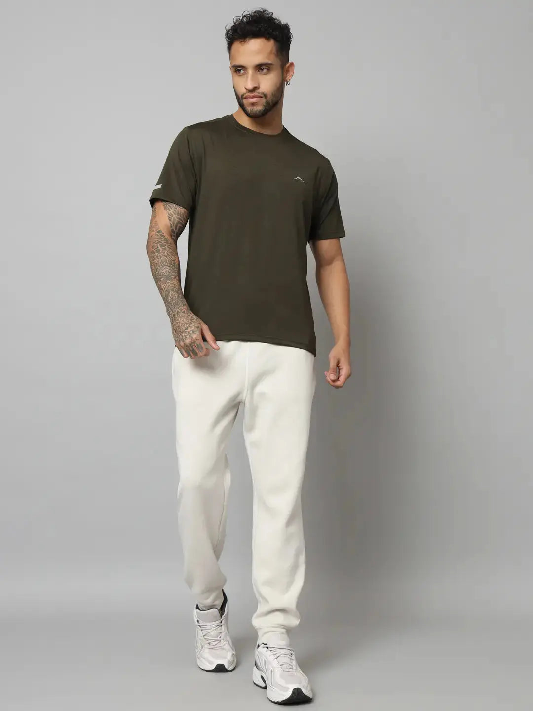 Olive Men's Ultralight Athletic T Shirt - Reccy