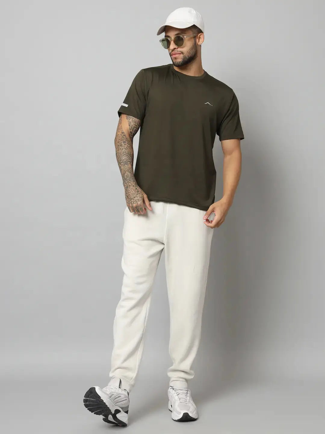 Olive Men's Ultralight Athletic T Shirt - Reccy